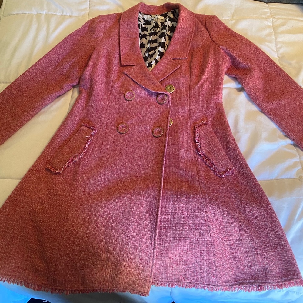 Cabi Madison Avenue pink coat